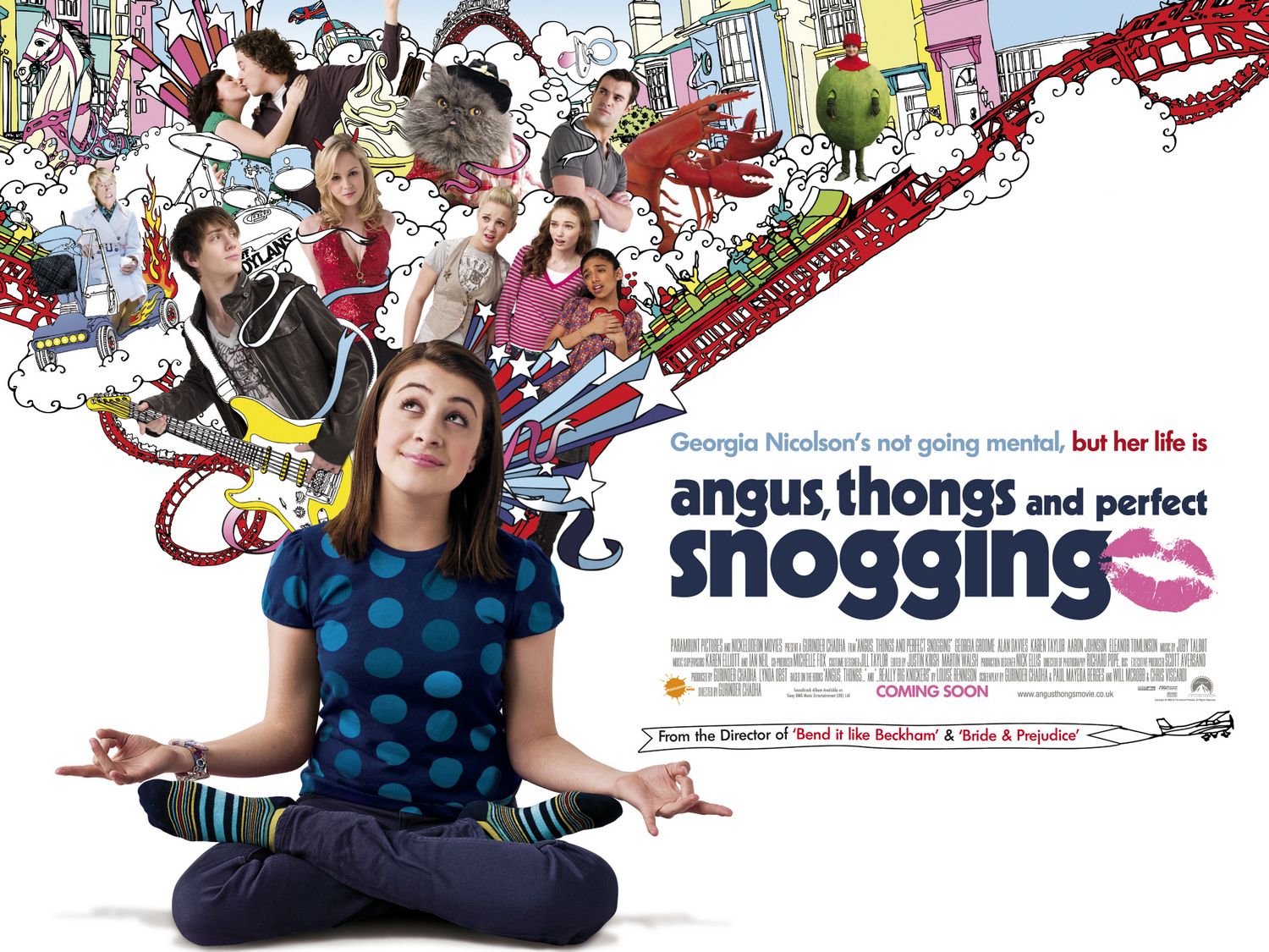 Extra Large Movie Poster Image for Angus, Thongs and Full-Frontal Snogging (#2 of 3)