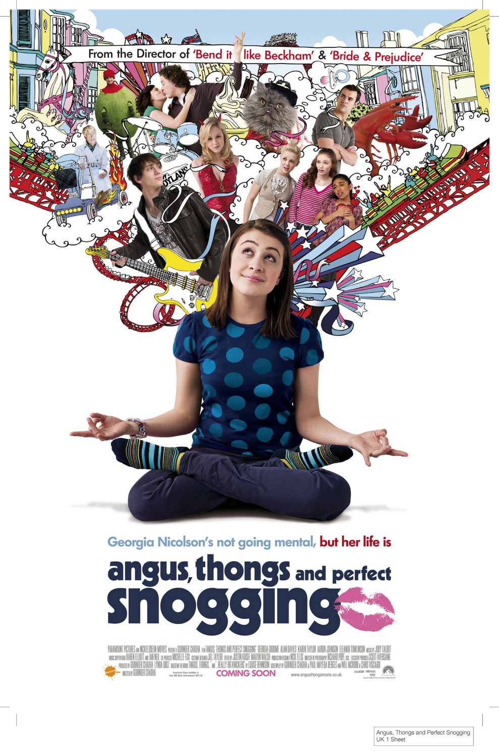 Extra Large Movie Poster Image for Angus, Thongs and Full-Frontal Snogging (#3 of 3)