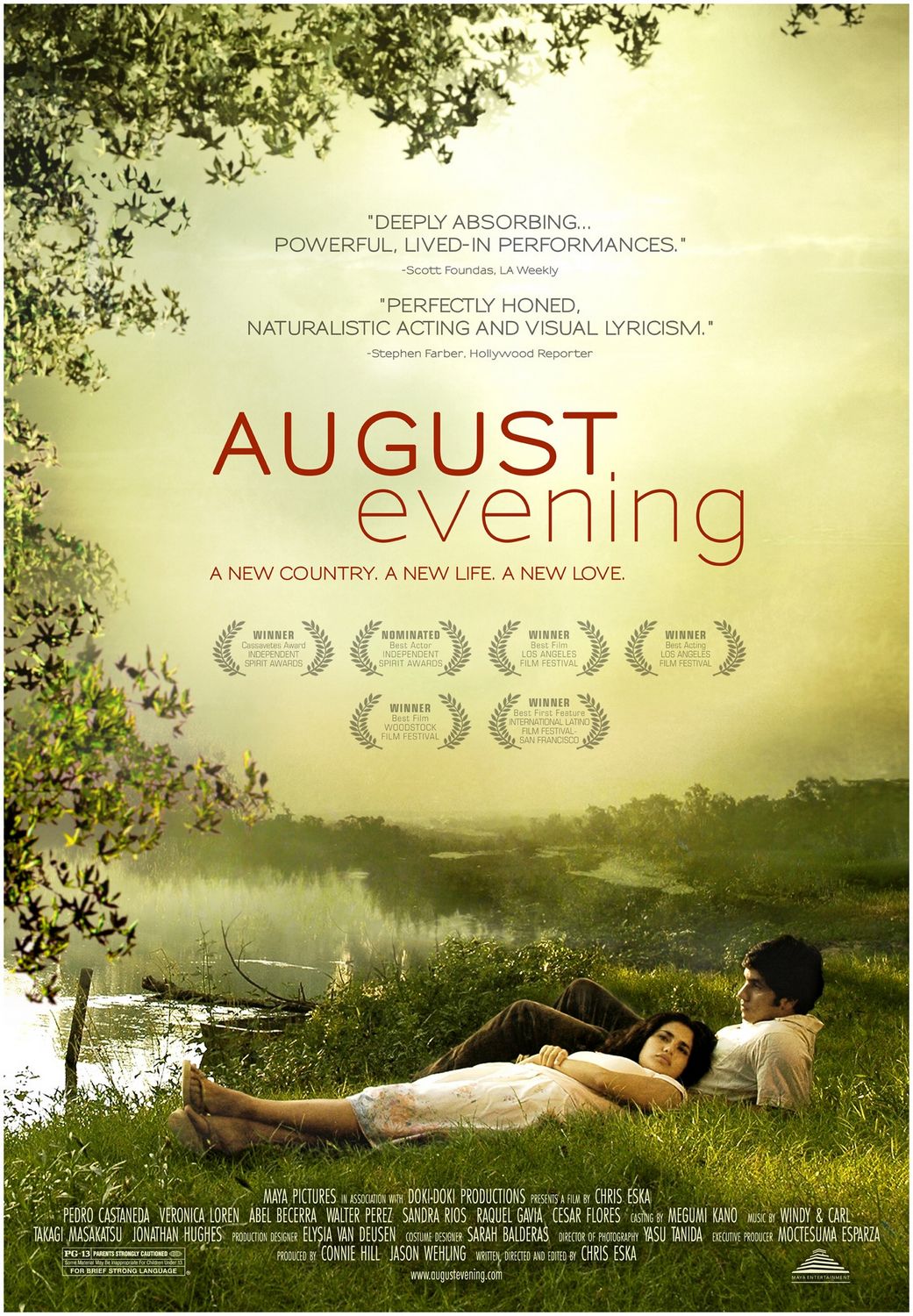 Extra Large Movie Poster Image for August Evening 