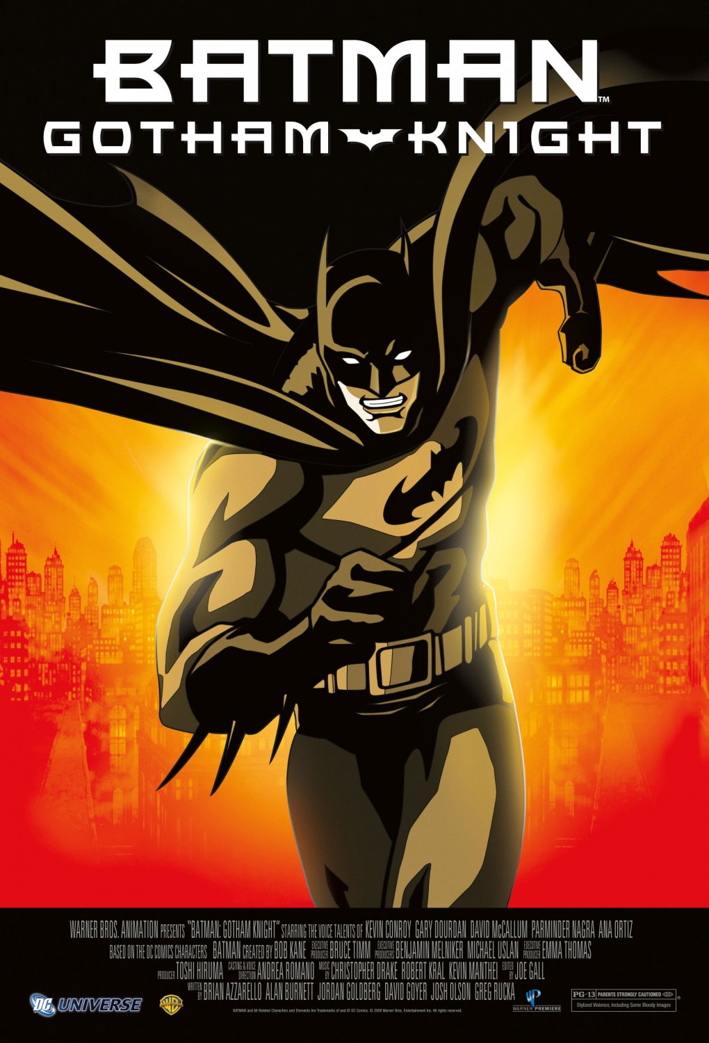 Extra Large Movie Poster Image for Batman: Gotham Knight 