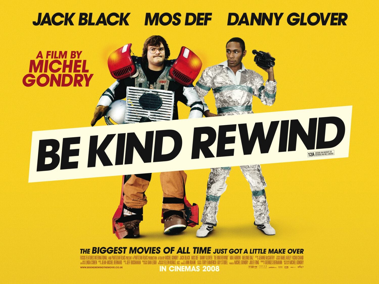 Extra Large Movie Poster Image for Be Kind Rewind (#2 of 4)