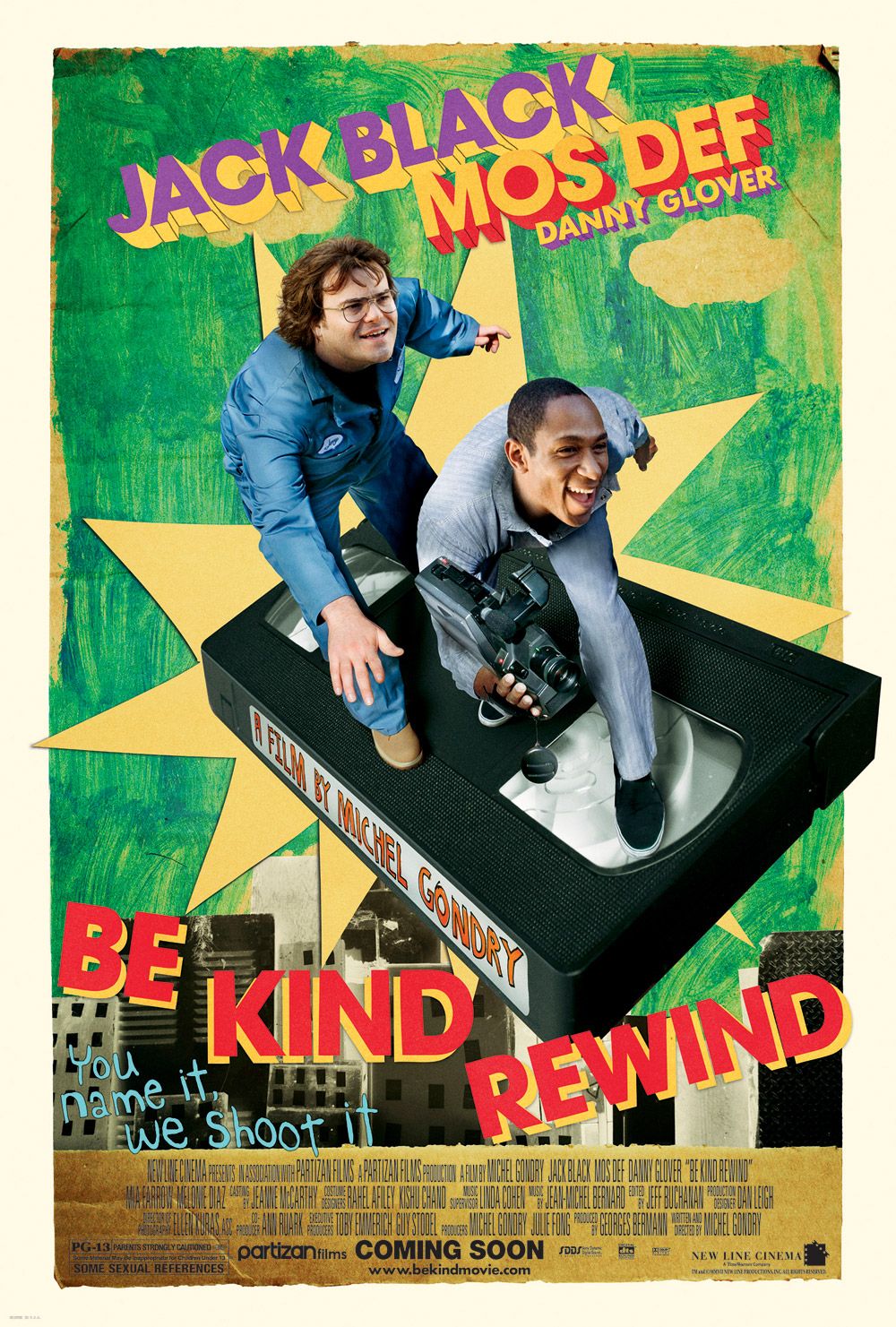 Be Kind Rewind (1 of 4) Extra Large Movie Poster Image IMP Awards
