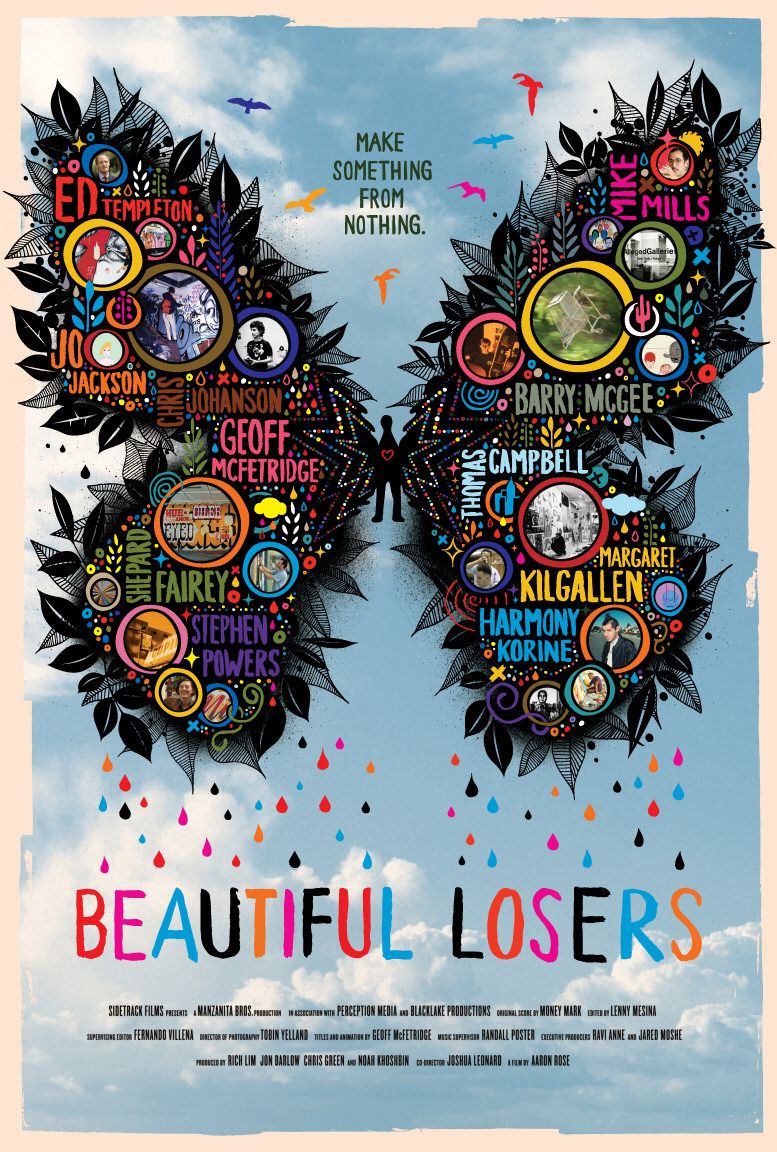 Extra Large Movie Poster Image for Beautiful Losers 