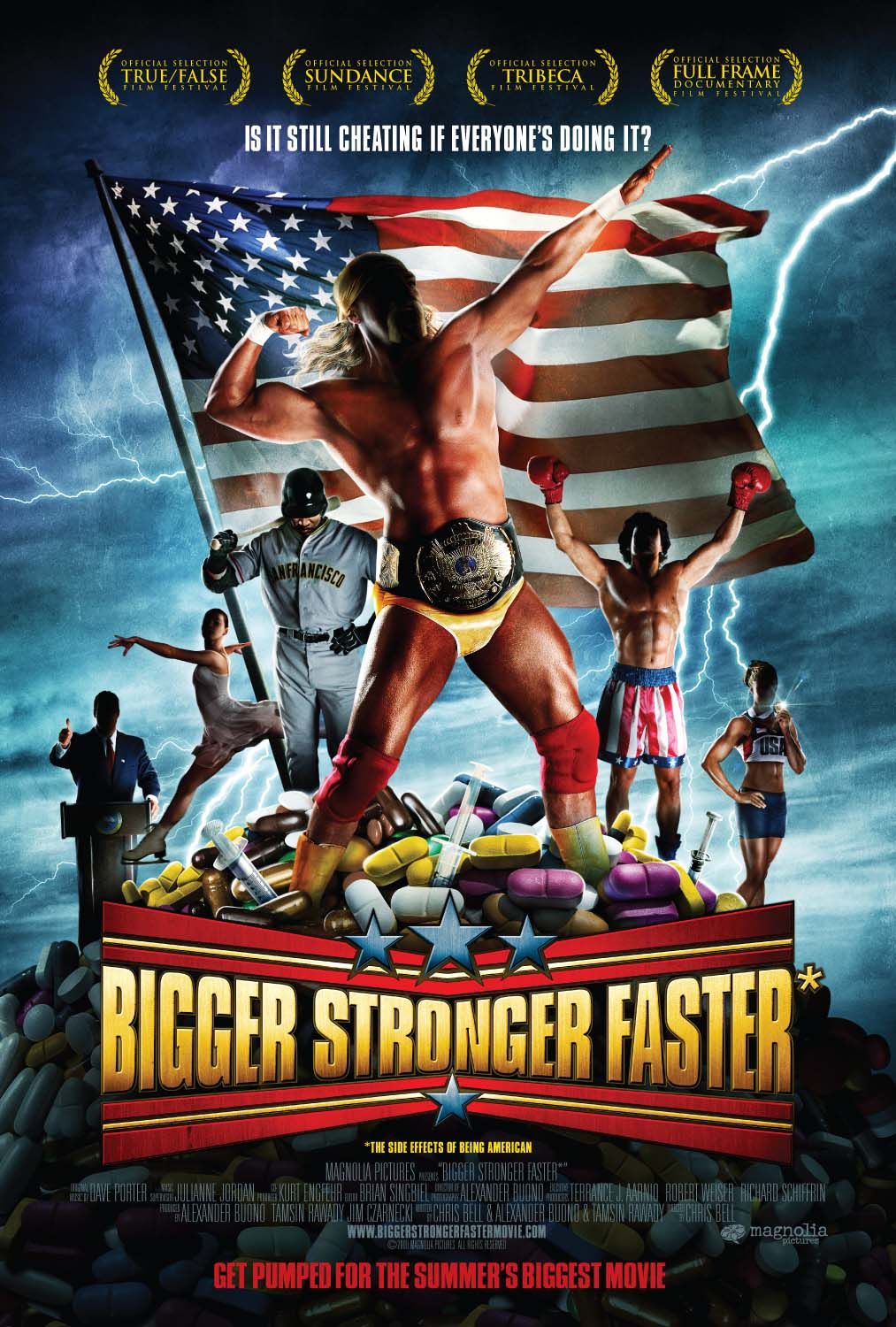 Extra Large Movie Poster Image for Bigger, Stronger, Faster* (#6 of 6)