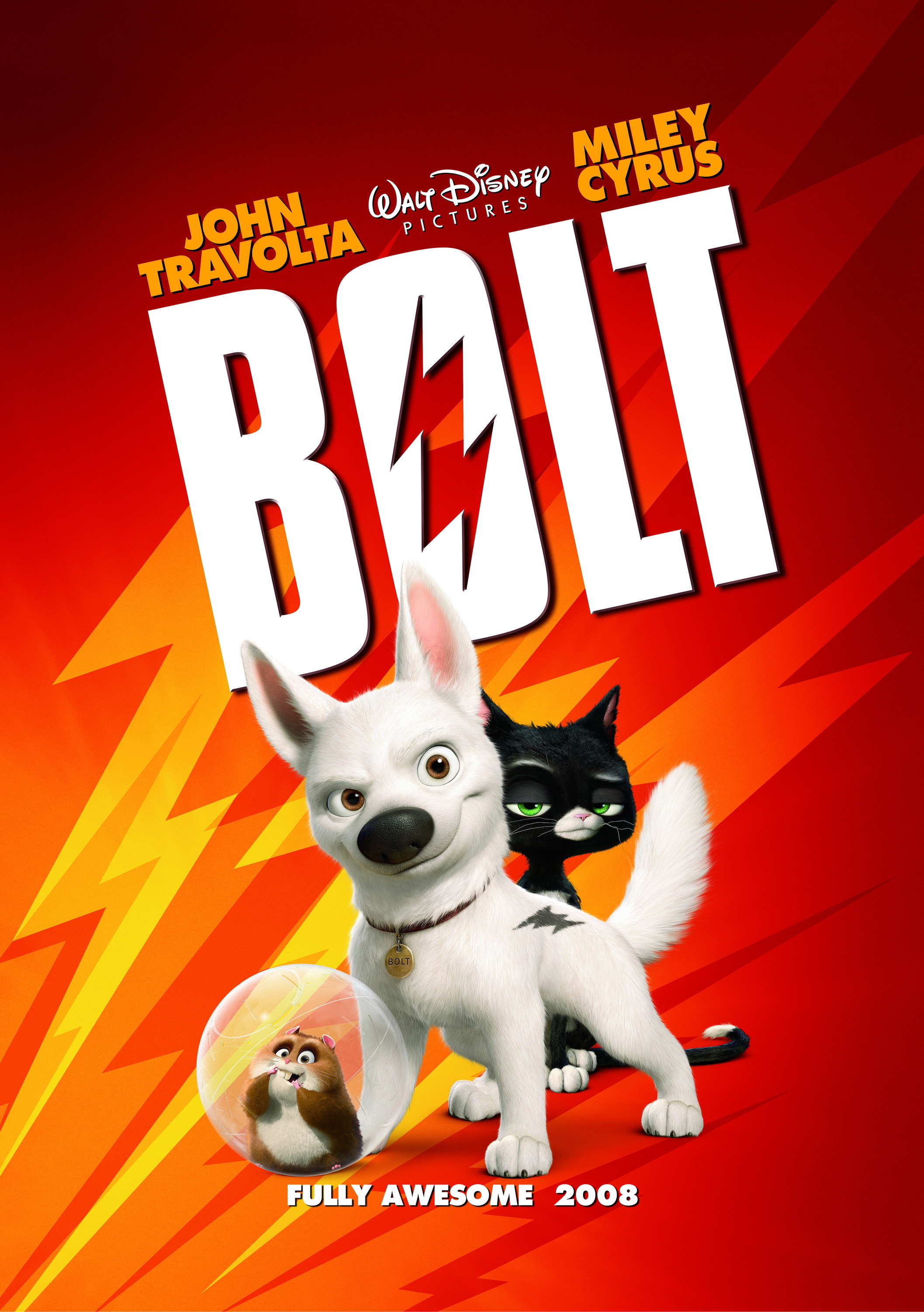 Mega Sized Movie Poster Image for Bolt (#2 of 4)