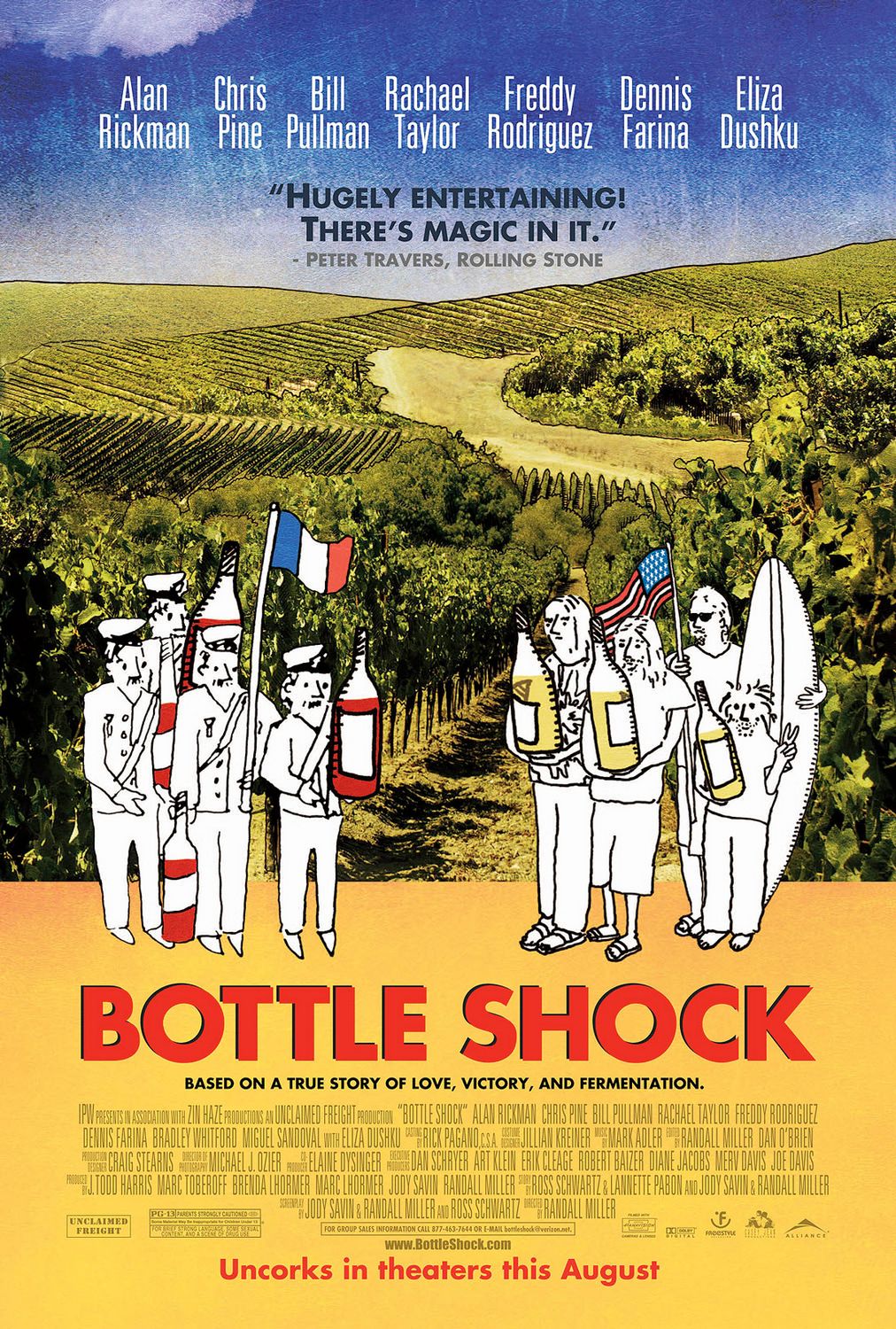 Extra Large Movie Poster Image for Bottle Shock (#3 of 4)
