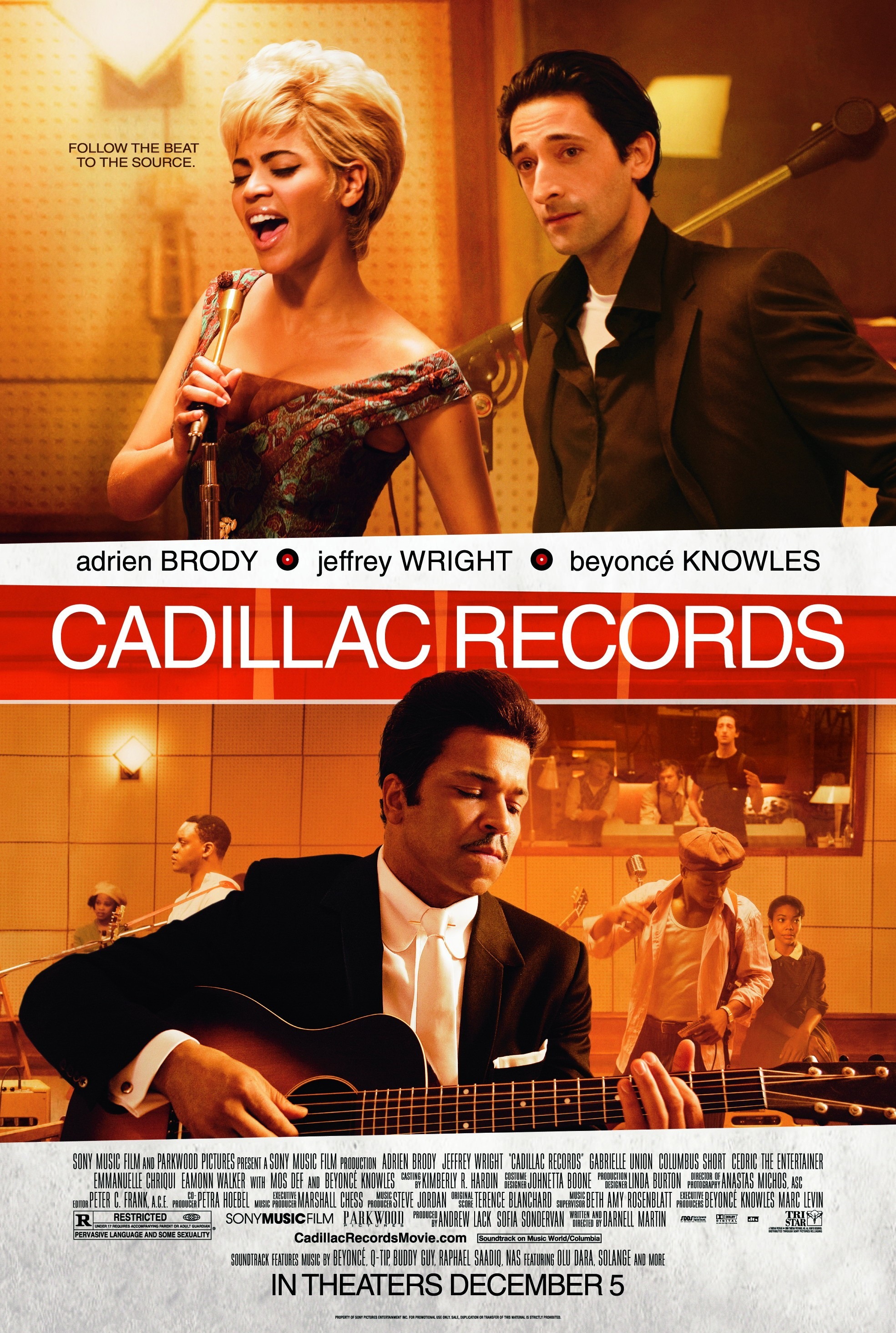 Mega Sized Movie Poster Image for Cadillac Records 