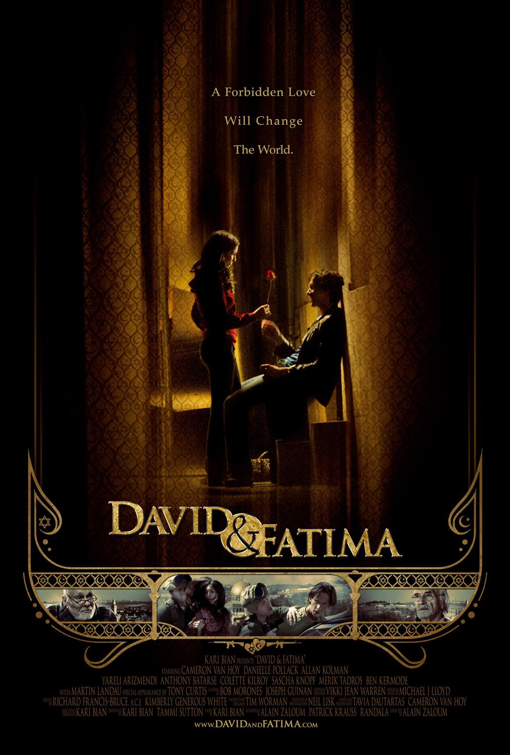 Extra Large Movie Poster Image for David & Fatima 