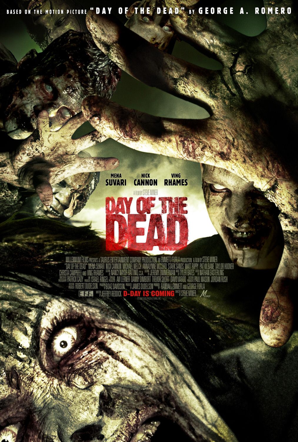 Extra Large Movie Poster Image for Day of the Dead (#3 of 3)