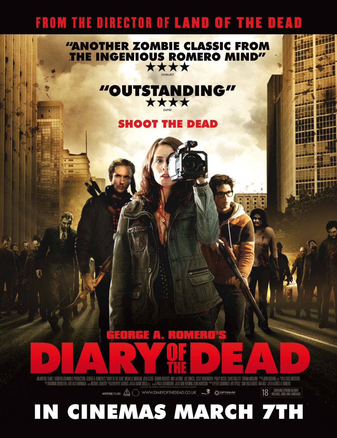 Extra Large Movie Poster Image for Diary of the Dead (#2 of 4)