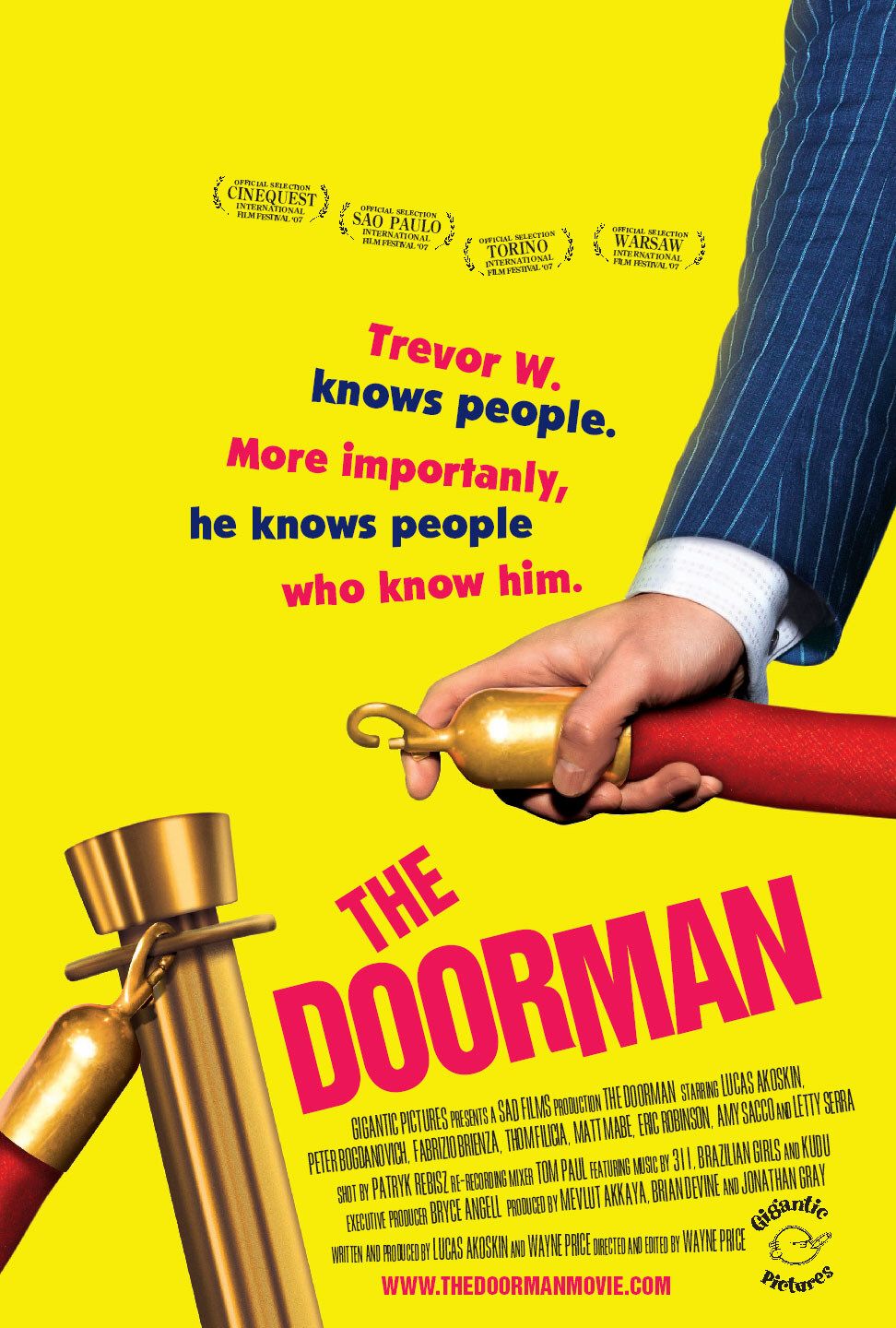 Extra Large Movie Poster Image for The Doorman 