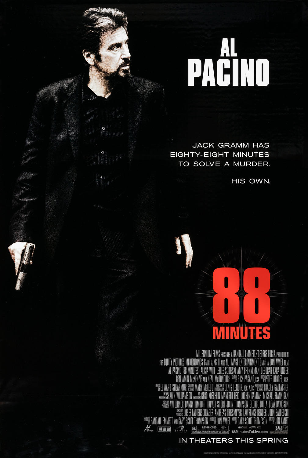 Extra Large Movie Poster Image for 88 Minutes (#3 of 5)