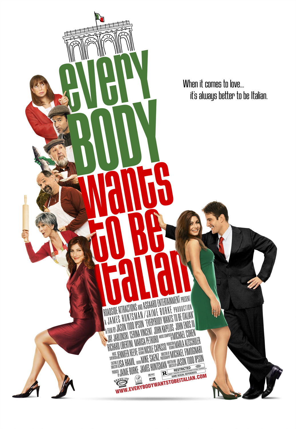Extra Large Movie Poster Image for Everybody Wants to Be Italian (#2 of 2)