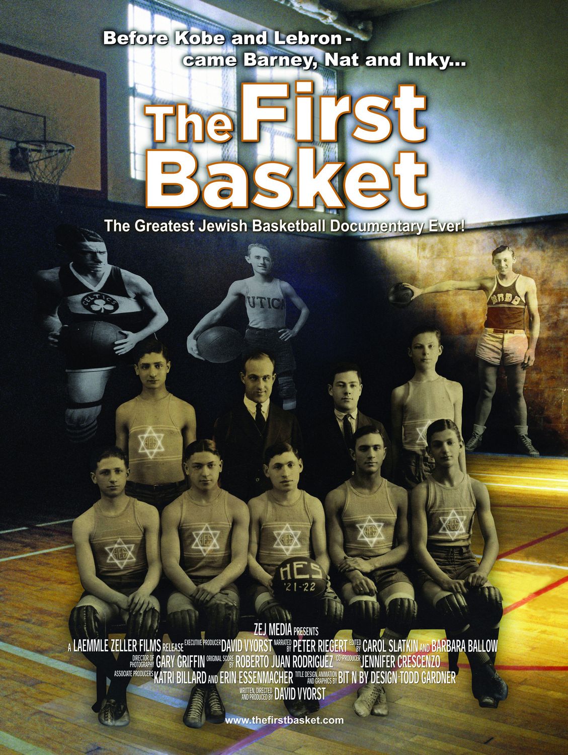 Extra Large Movie Poster Image for The First Basket 