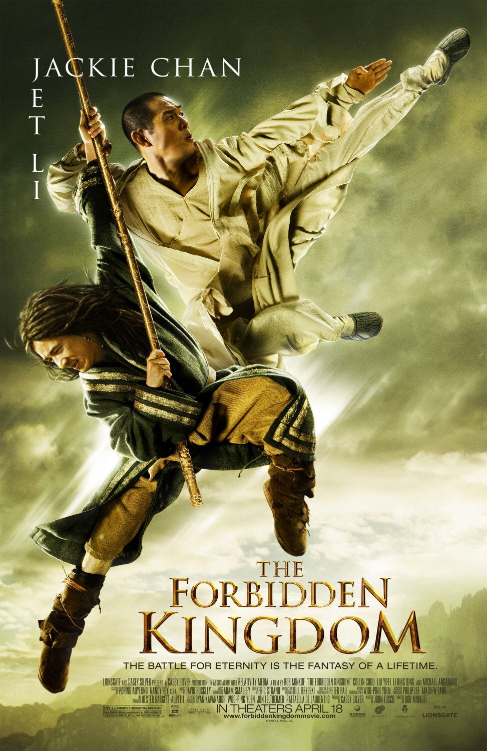 Extra Large Movie Poster Image for The Forbidden Kingdom (#8 of 9)