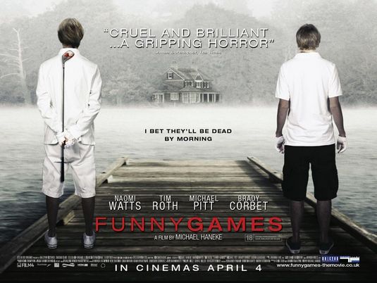 Funny Games by springheeledmat  Funny games, Movie posters, Minimal movie  posters