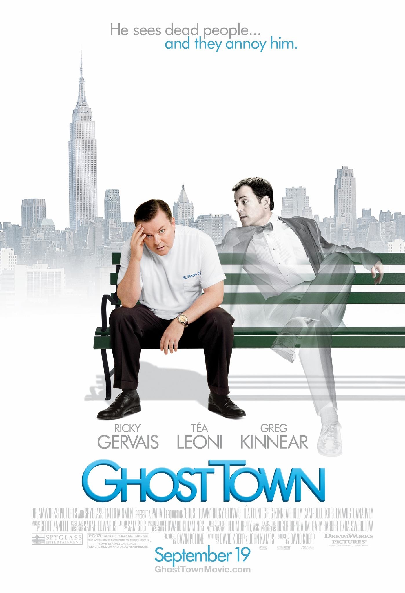 Mega Sized Movie Poster Image for Ghost Town (#1 of 3)