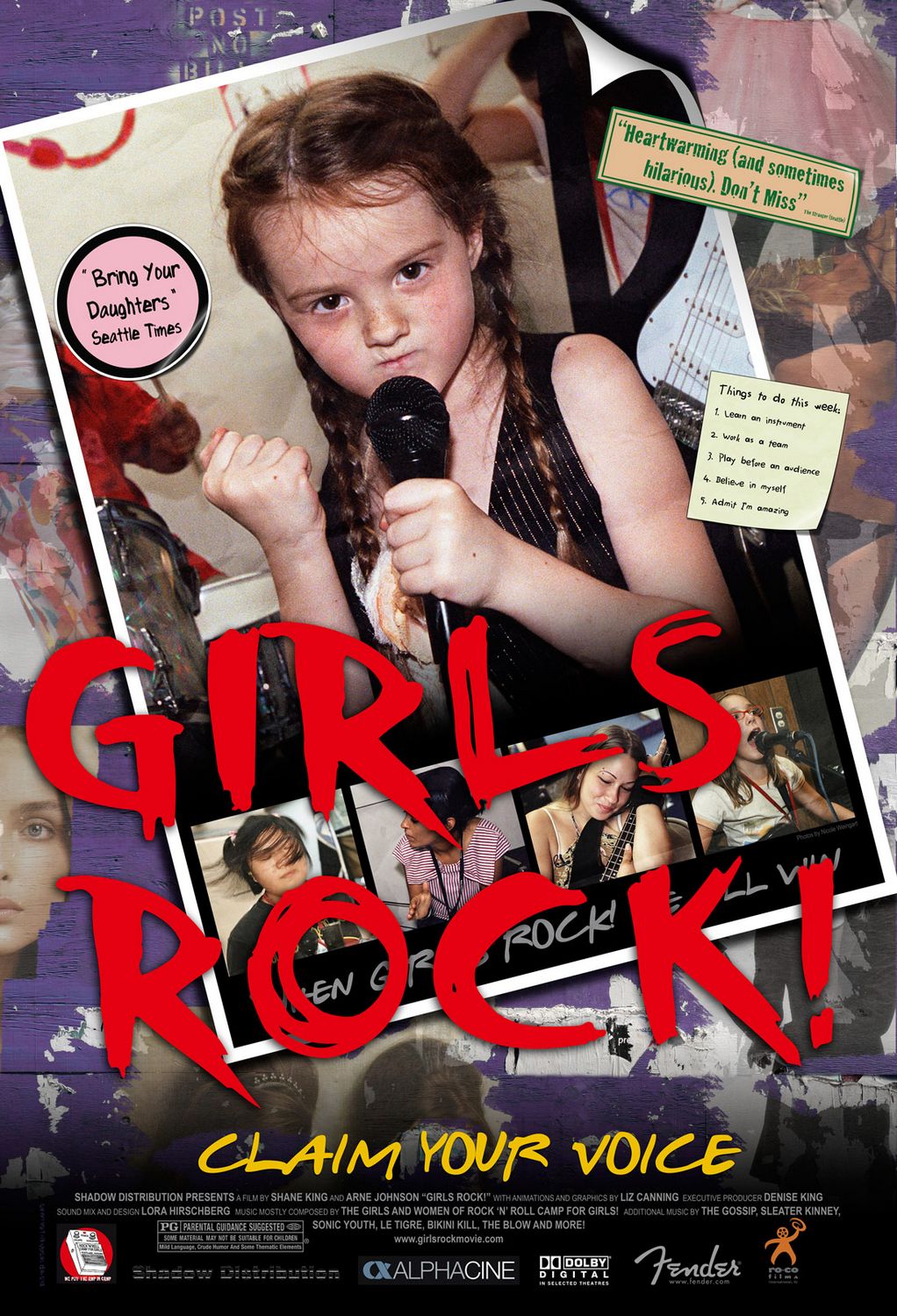 Extra Large Movie Poster Image for Girls Rock! 