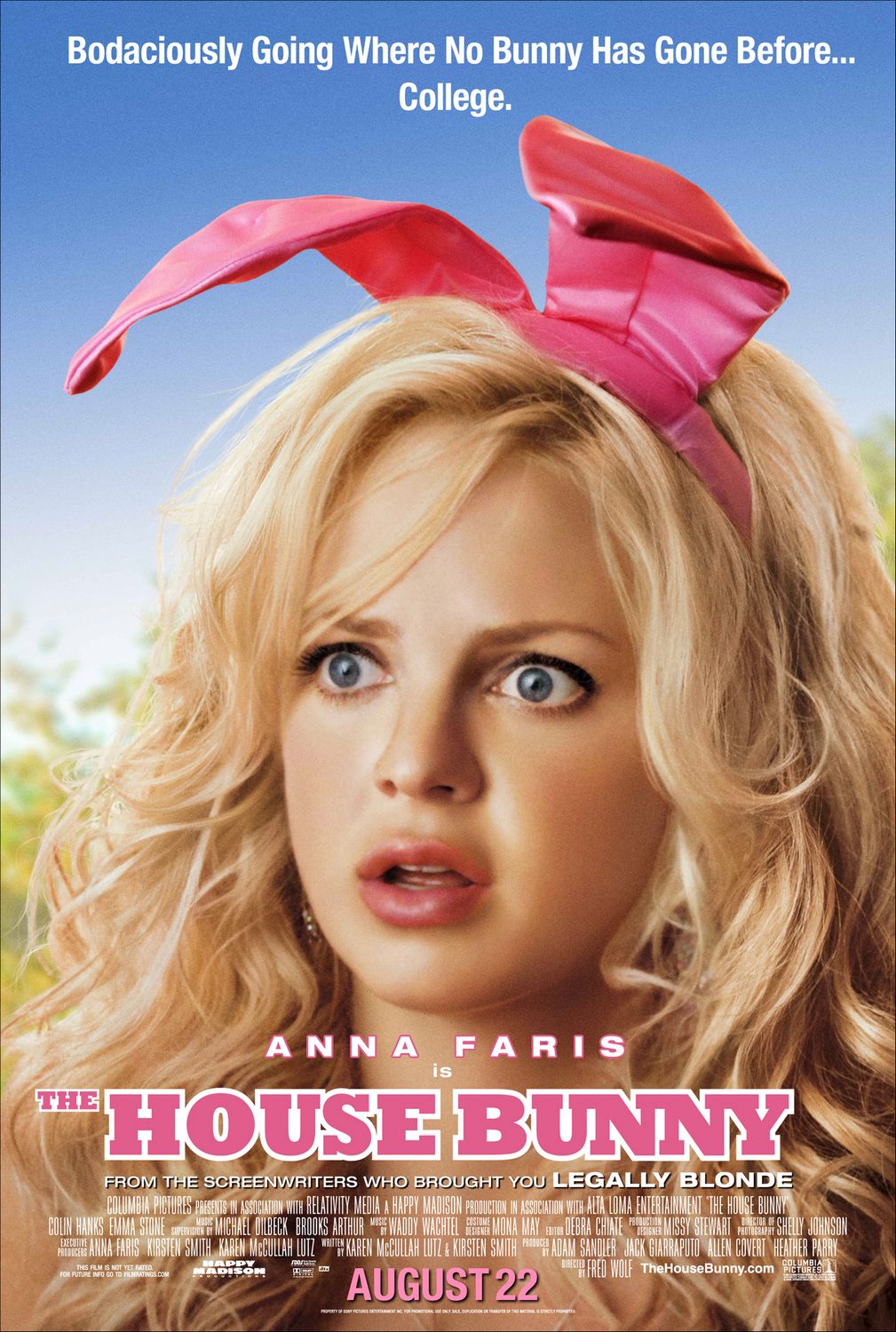 Extra Large Movie Poster Image for The House Bunny (#2 of 2)