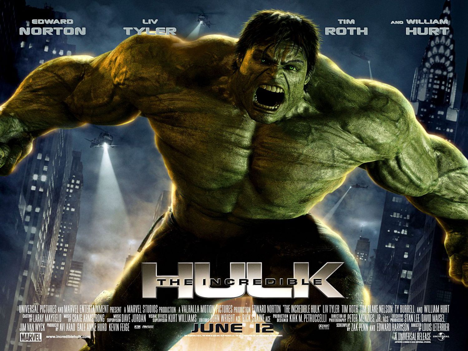 the incredible hulk 2 movie poster