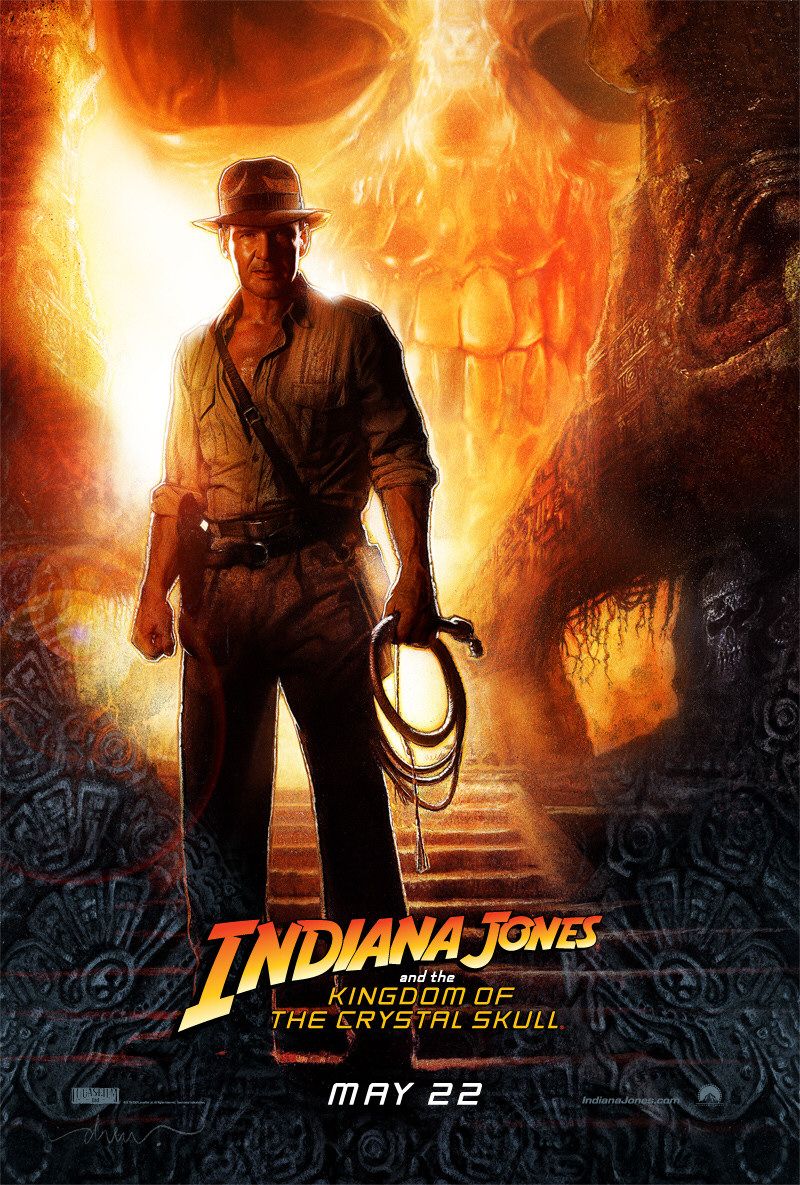 Extra Large Movie Poster Image for Indiana Jones and the Kingdom of the Crystal Skull (#1 of 11)
