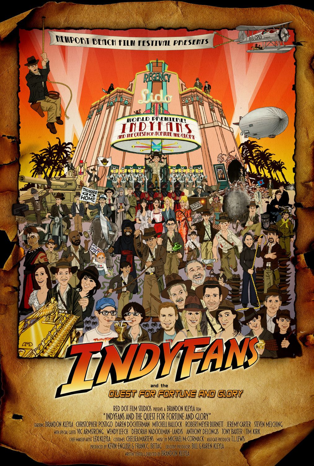 Extra Large Movie Poster Image for Indyfans and the Quest for Fortune and Glory (#1 of 2)