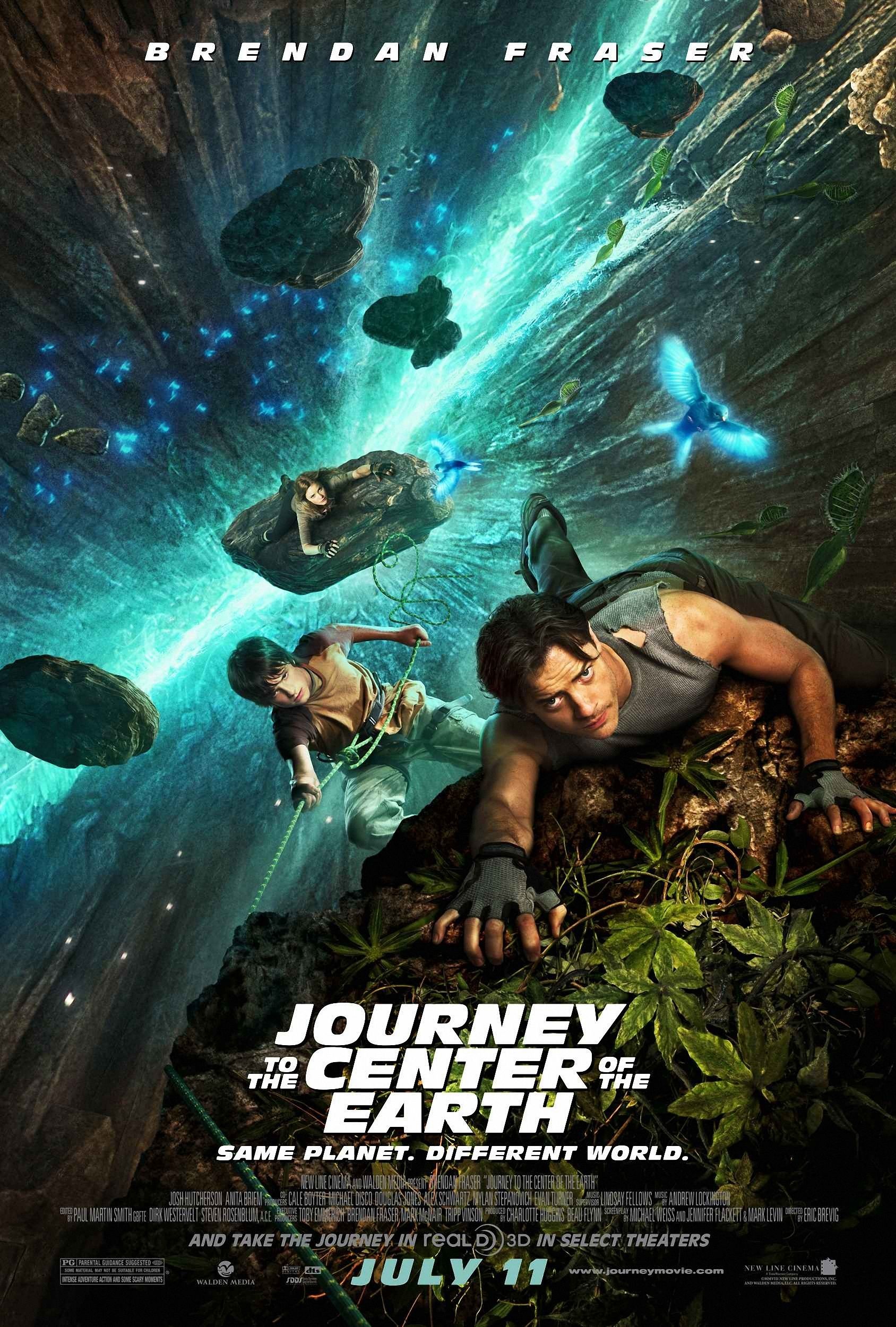 Mega Sized Movie Poster Image for Journey to the Center of the Earth 3D (#2 of 6)