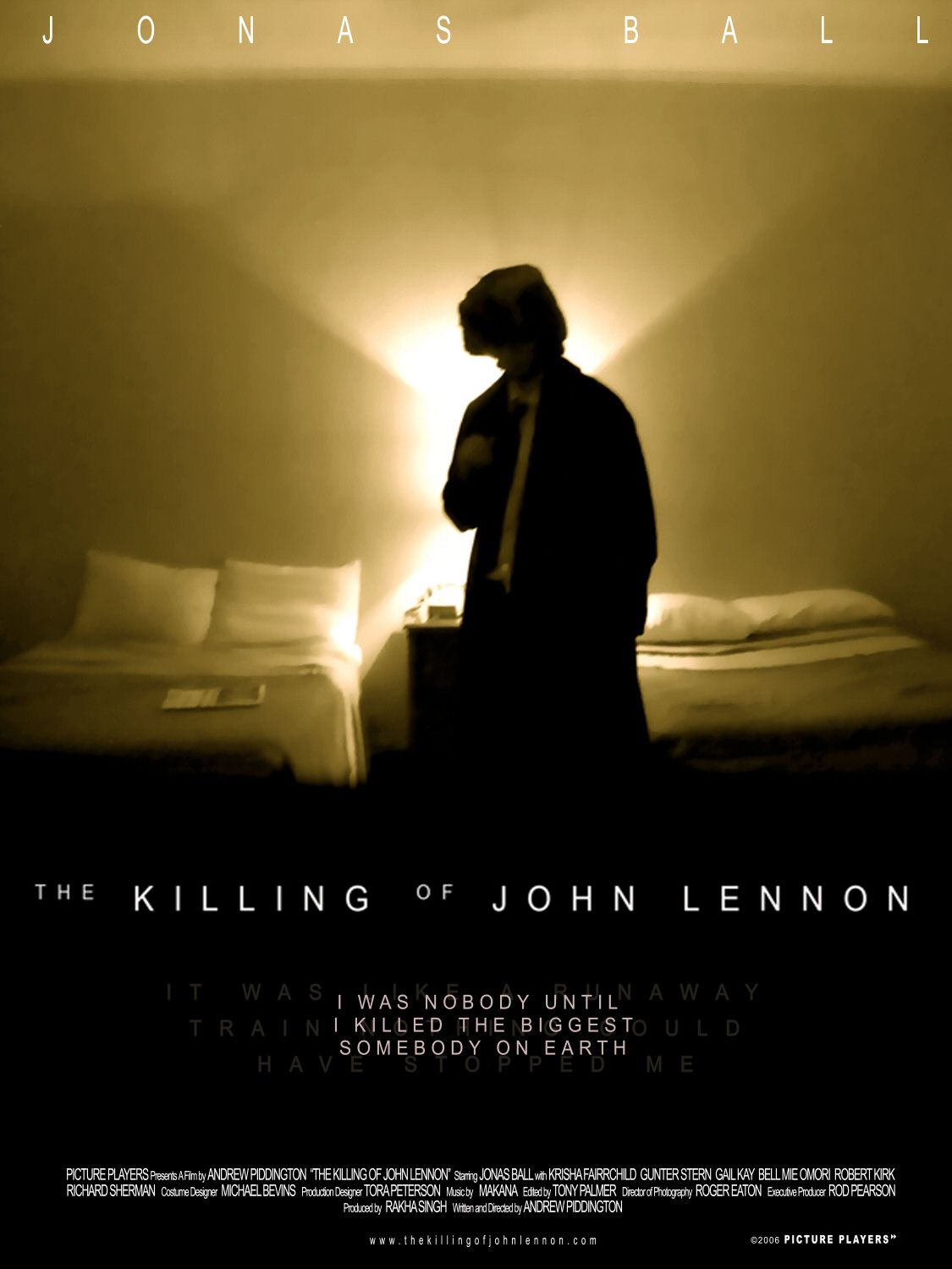 Extra Large Movie Poster Image for The Killing of John Lennon (#1 of 2)
