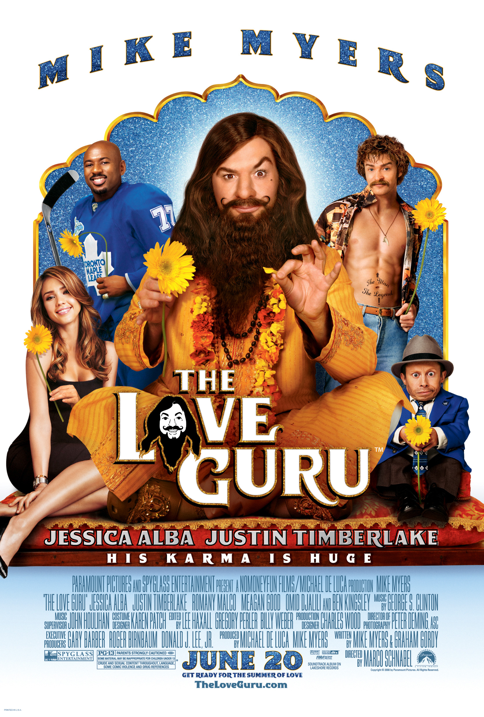 Mega Sized Movie Poster Image for The Love Guru (#2 of 2)