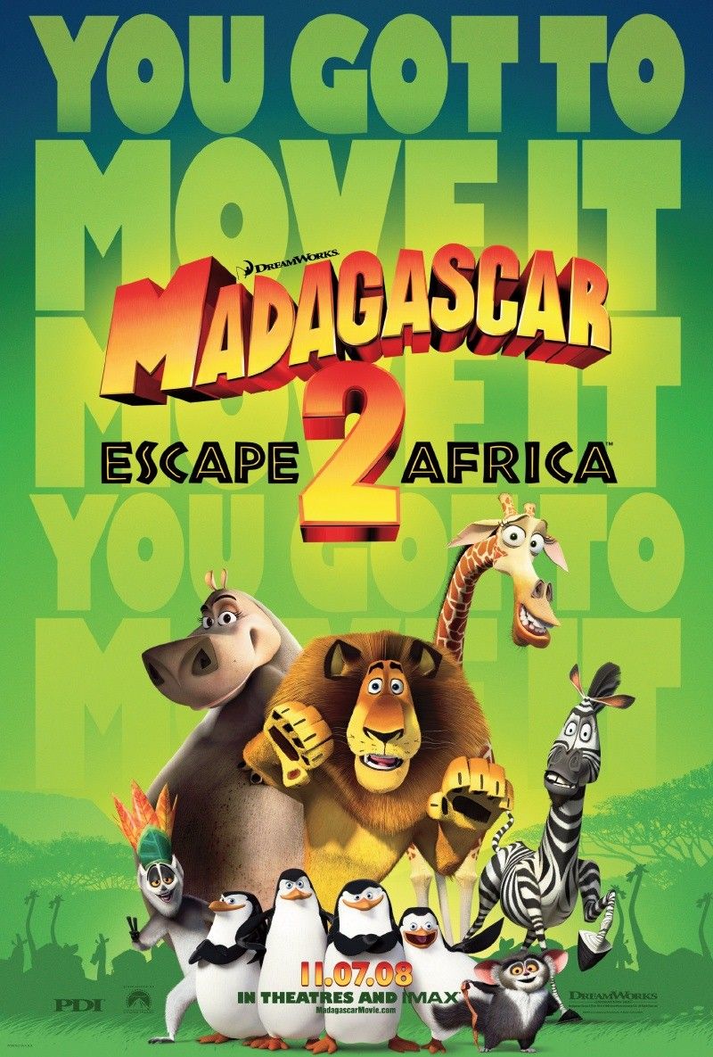 Extra Large Movie Poster Image for Madagascar: Escape 2 Africa (#1 of 3)