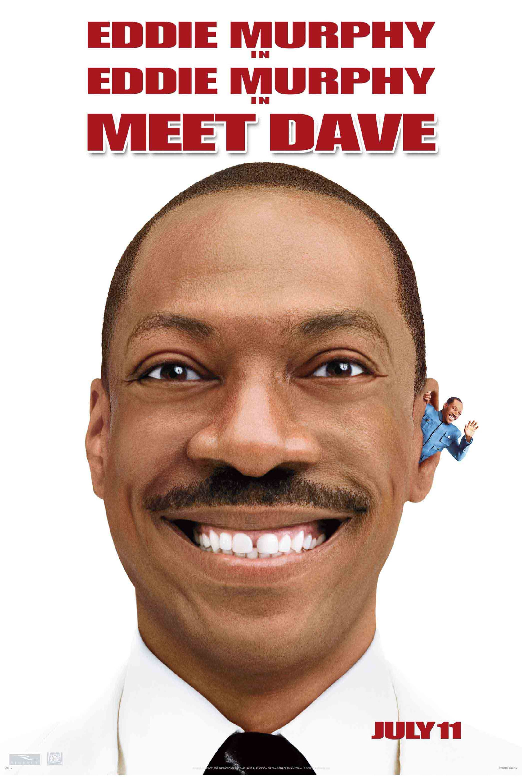 Mega Sized Movie Poster Image for Meet Dave (#1 of 8)