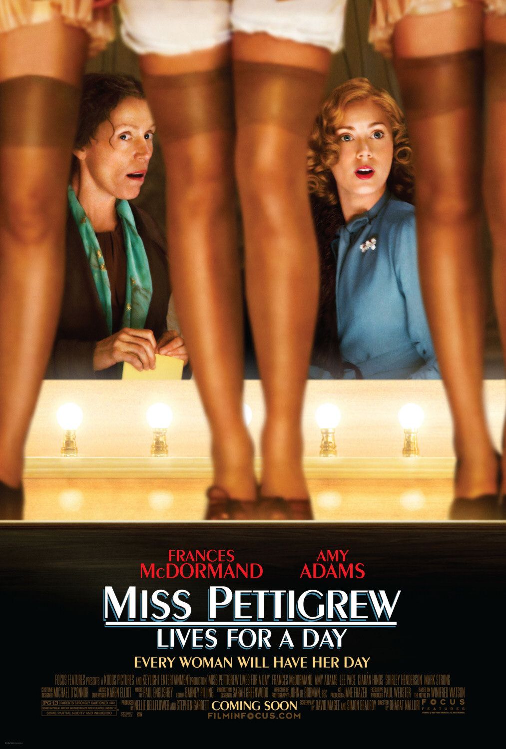 Extra Large Movie Poster Image for Miss Pettigrew Lives for a Day (#1 of 4)