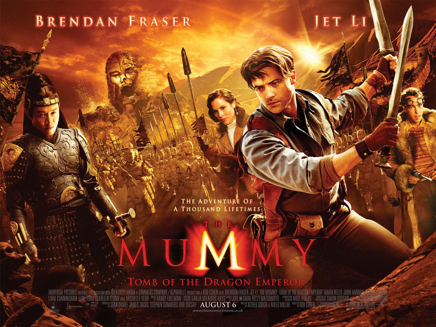 Extra Large Movie Poster Image for The Mummy: Tomb of the Dragon Emperor (#2 of 4)