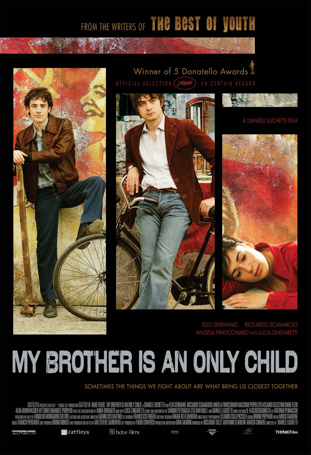 Extra Large Movie Poster Image for My Brother Is an Only Child (#1 of 3)