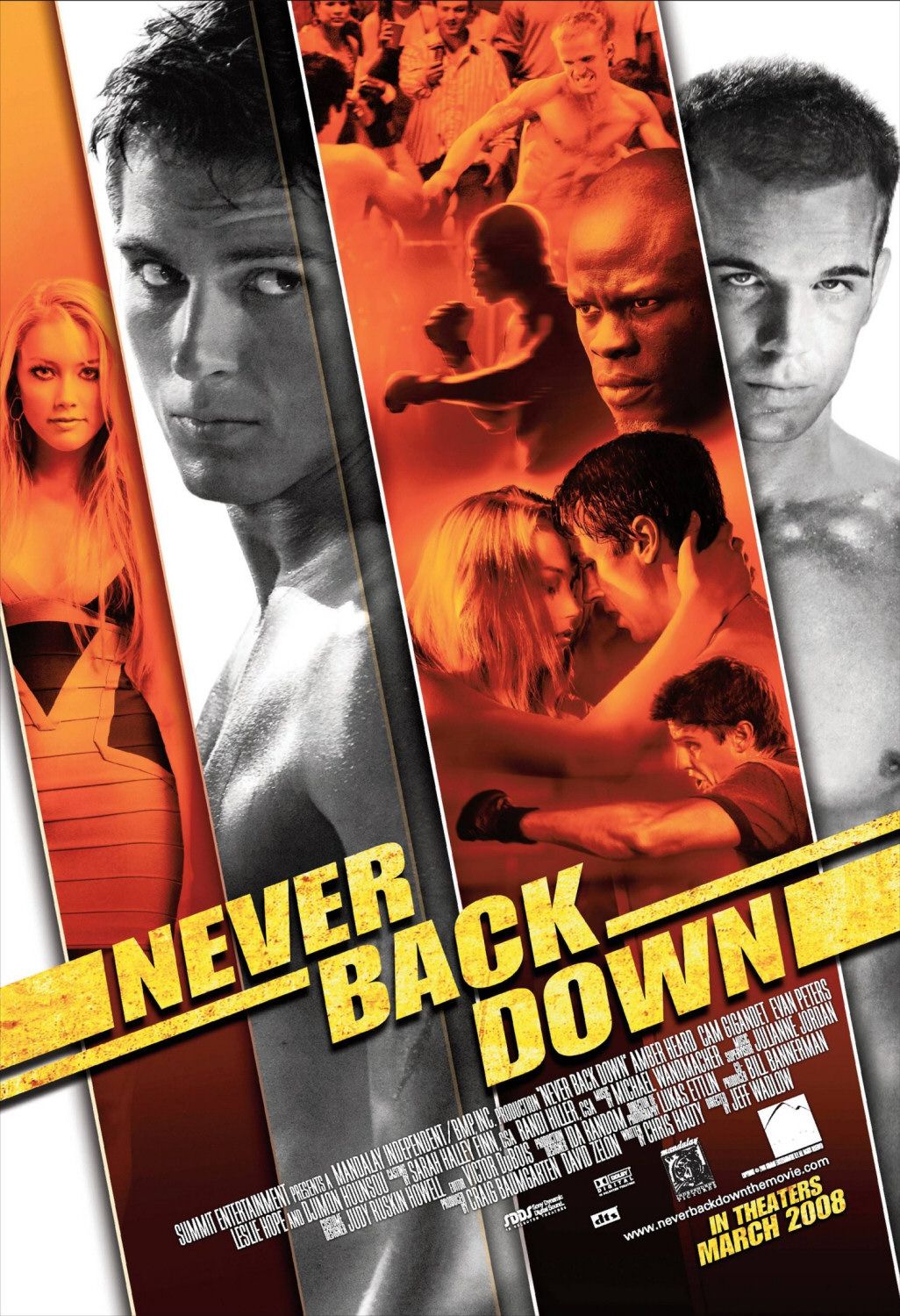 Extra Large Movie Poster Image for Never Back Down (#1 of 5)