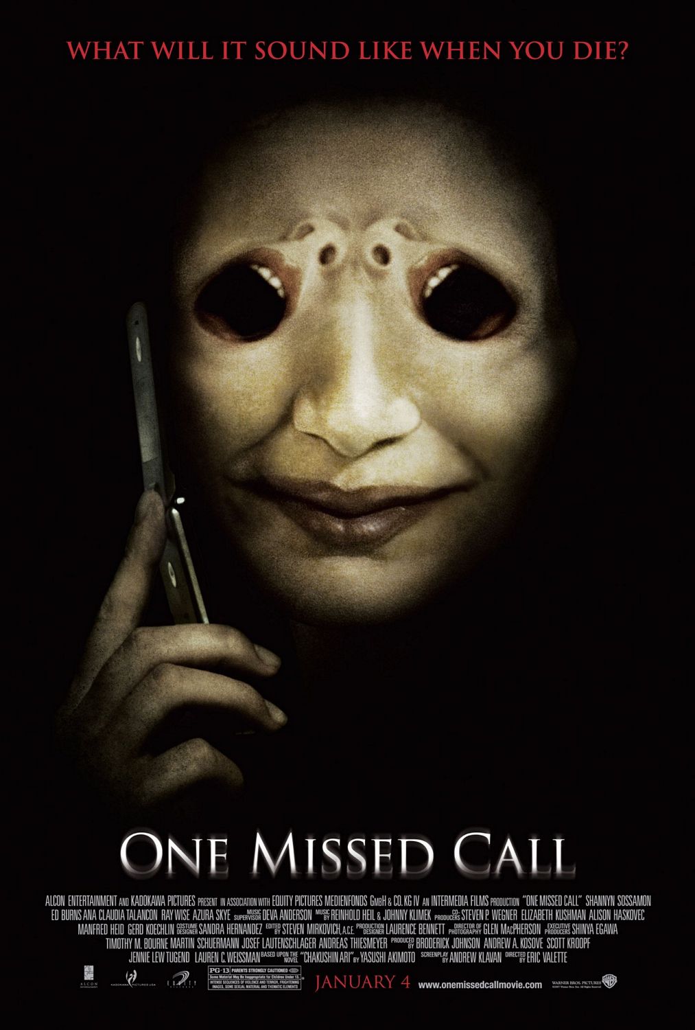 Extra Large Movie Poster Image for One Missed Call (#1 of 2)