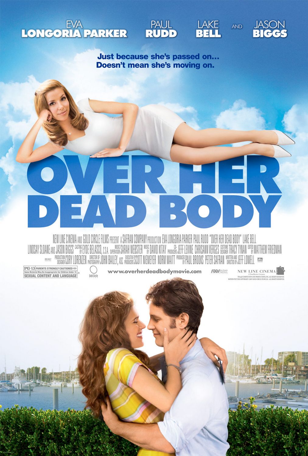 Extra Large Movie Poster Image for Over Her Dead Body 