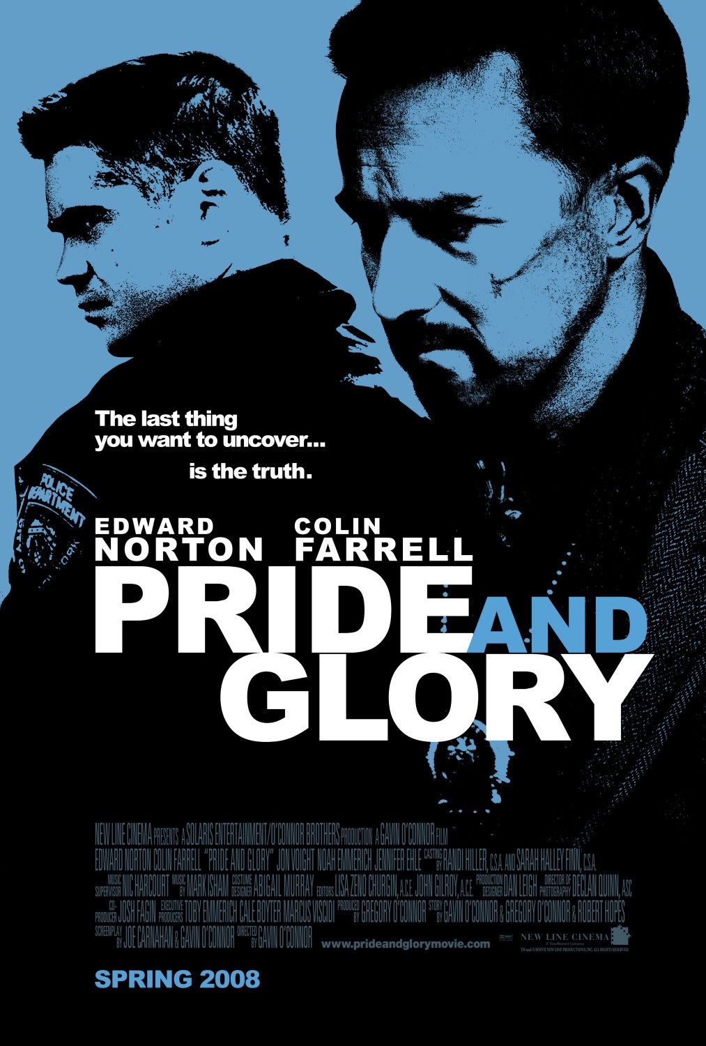 Extra Large Movie Poster Image for Pride and Glory (#1 of 6)