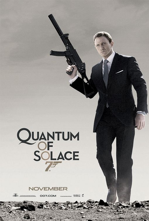 Quantum of Solace Movie Poster