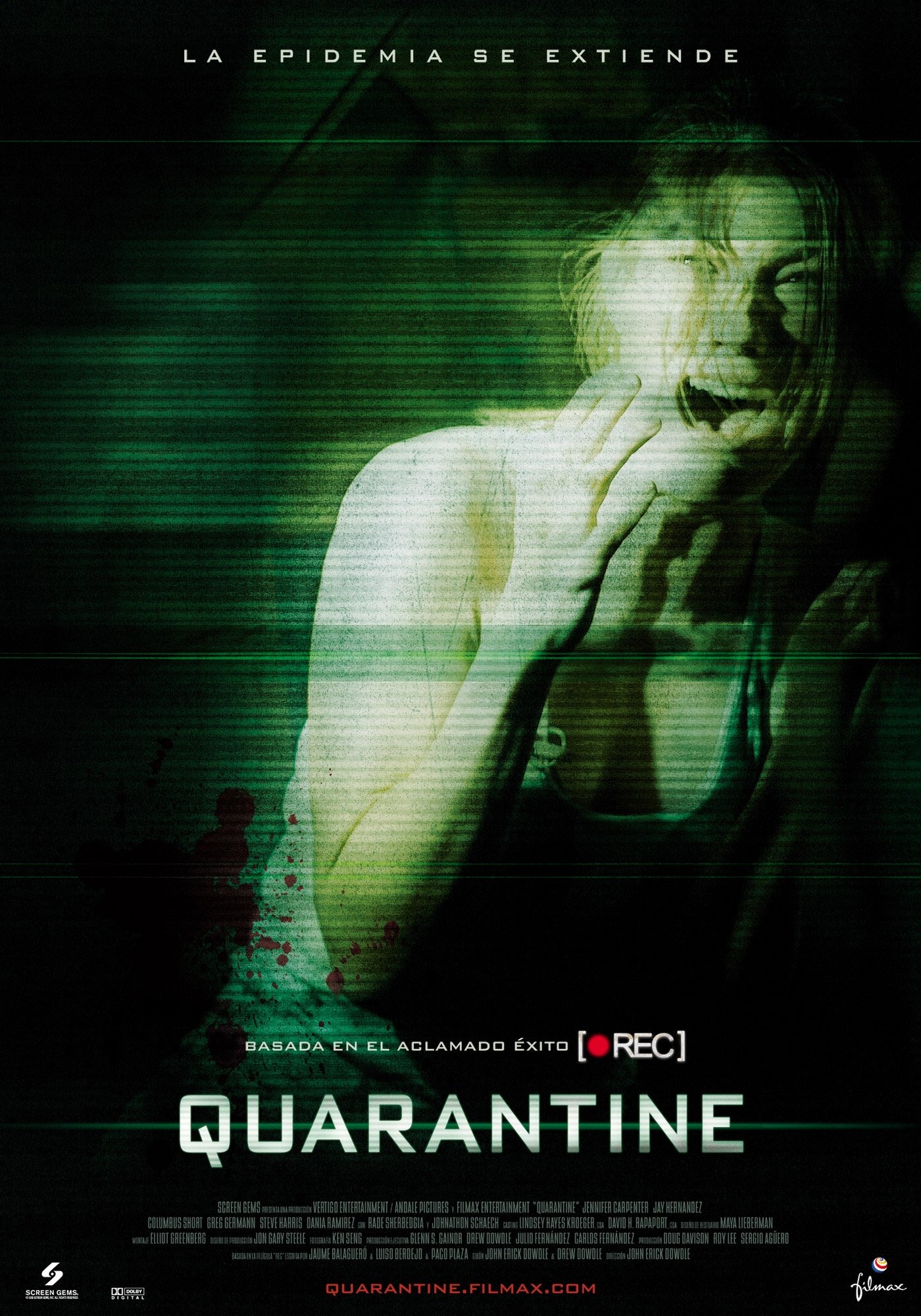 Mega Sized Movie Poster Image for Quarantine (#2 of 2)
