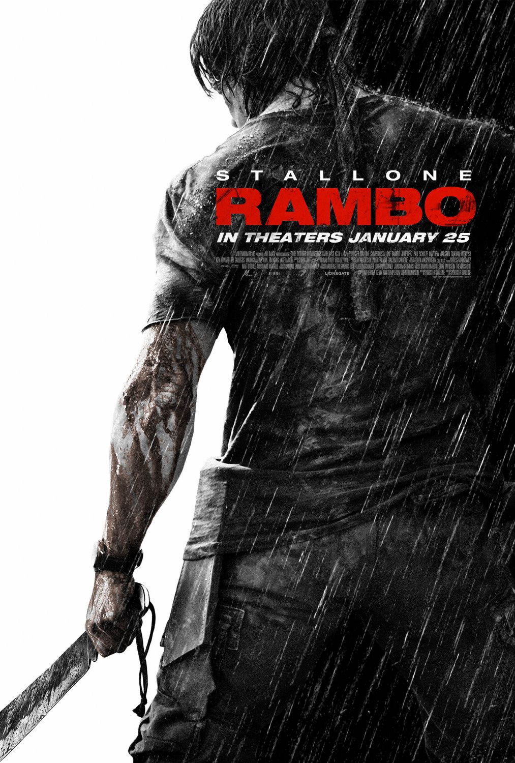 Extra Large Movie Poster Image for Rambo (#1 of 6)