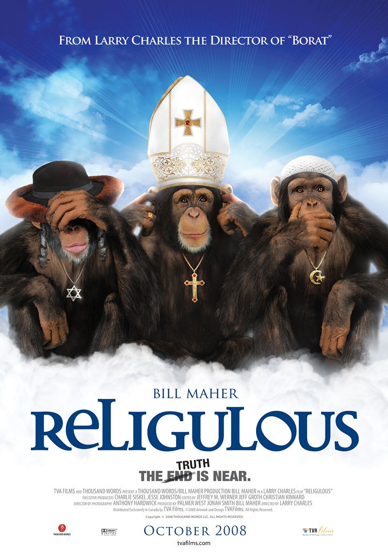 Extra Large Movie Poster Image for Religulous (#3 of 4)