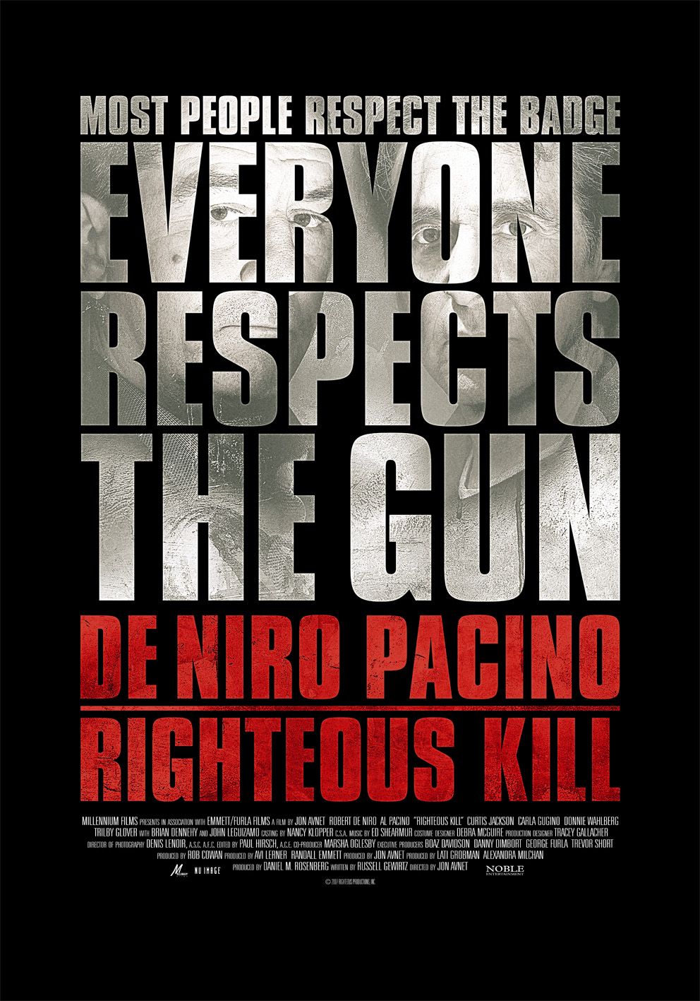 Extra Large Movie Poster Image for Righteous Kill (#3 of 9)