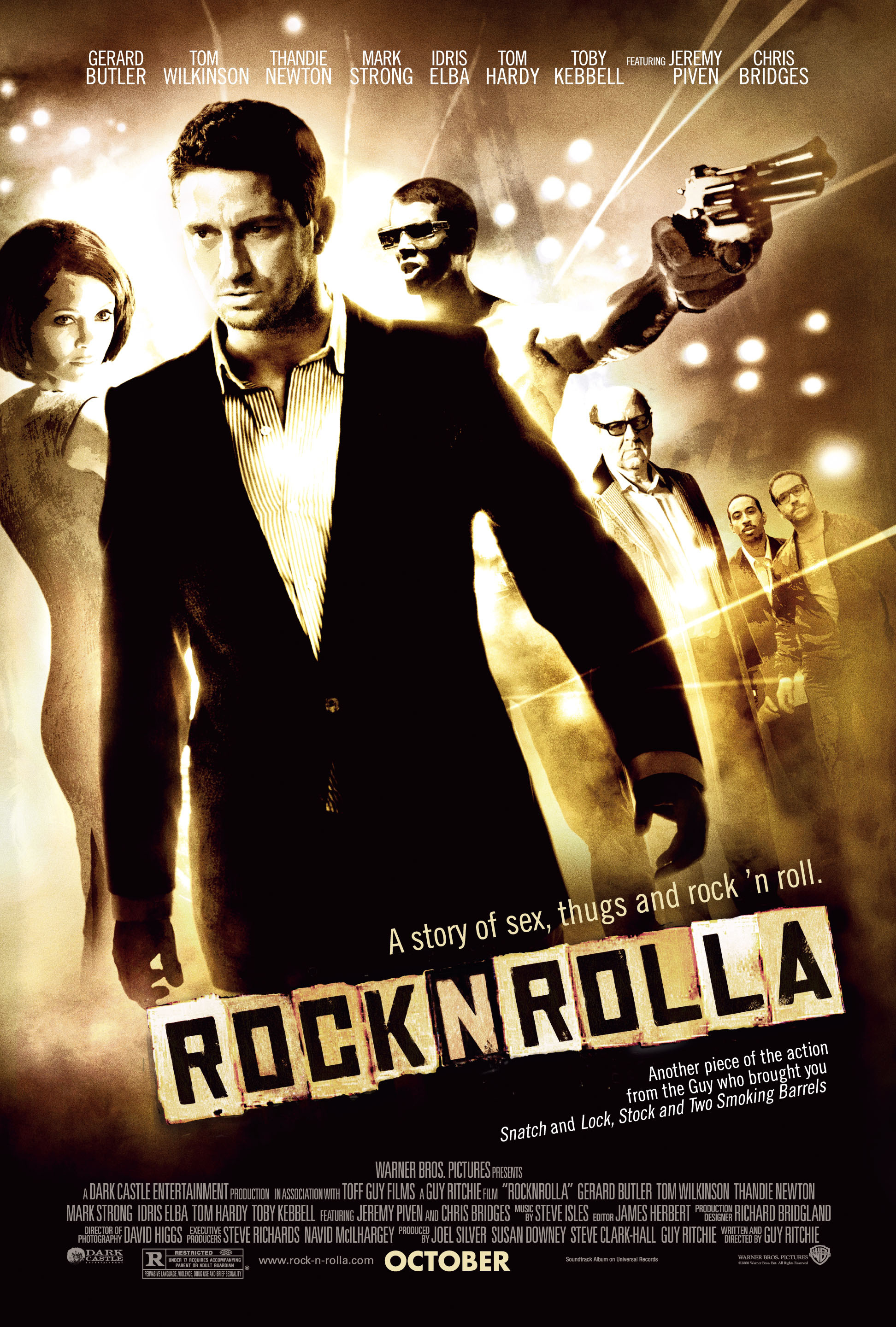 Mega Sized Movie Poster Image for RocknRolla (#2 of 3)