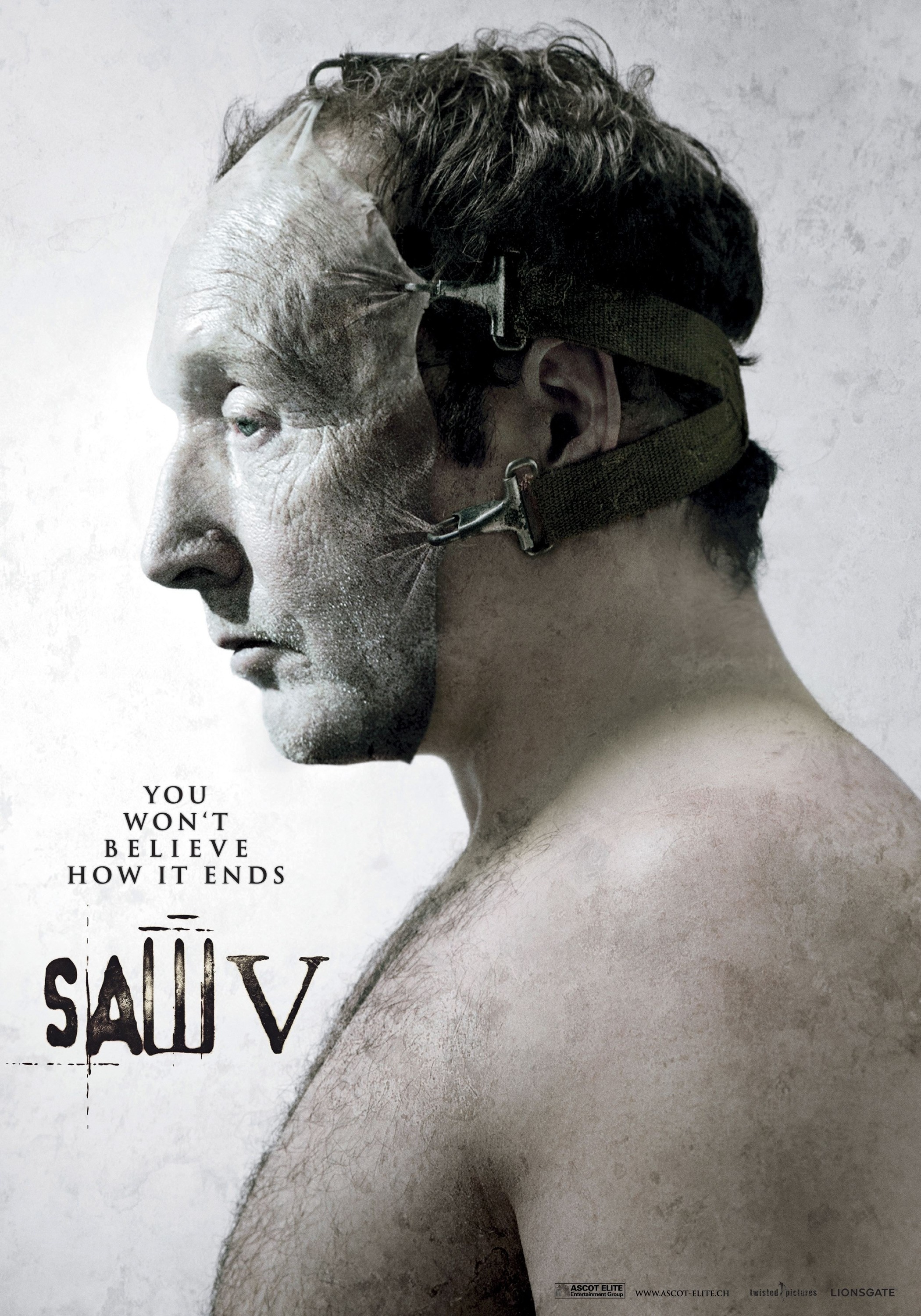 Mega Sized Movie Poster Image for Saw V (#1 of 8)