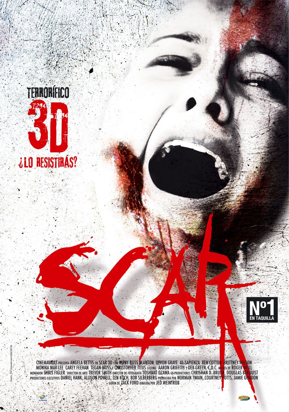 Extra Large Movie Poster Image for Scar (#2 of 3)