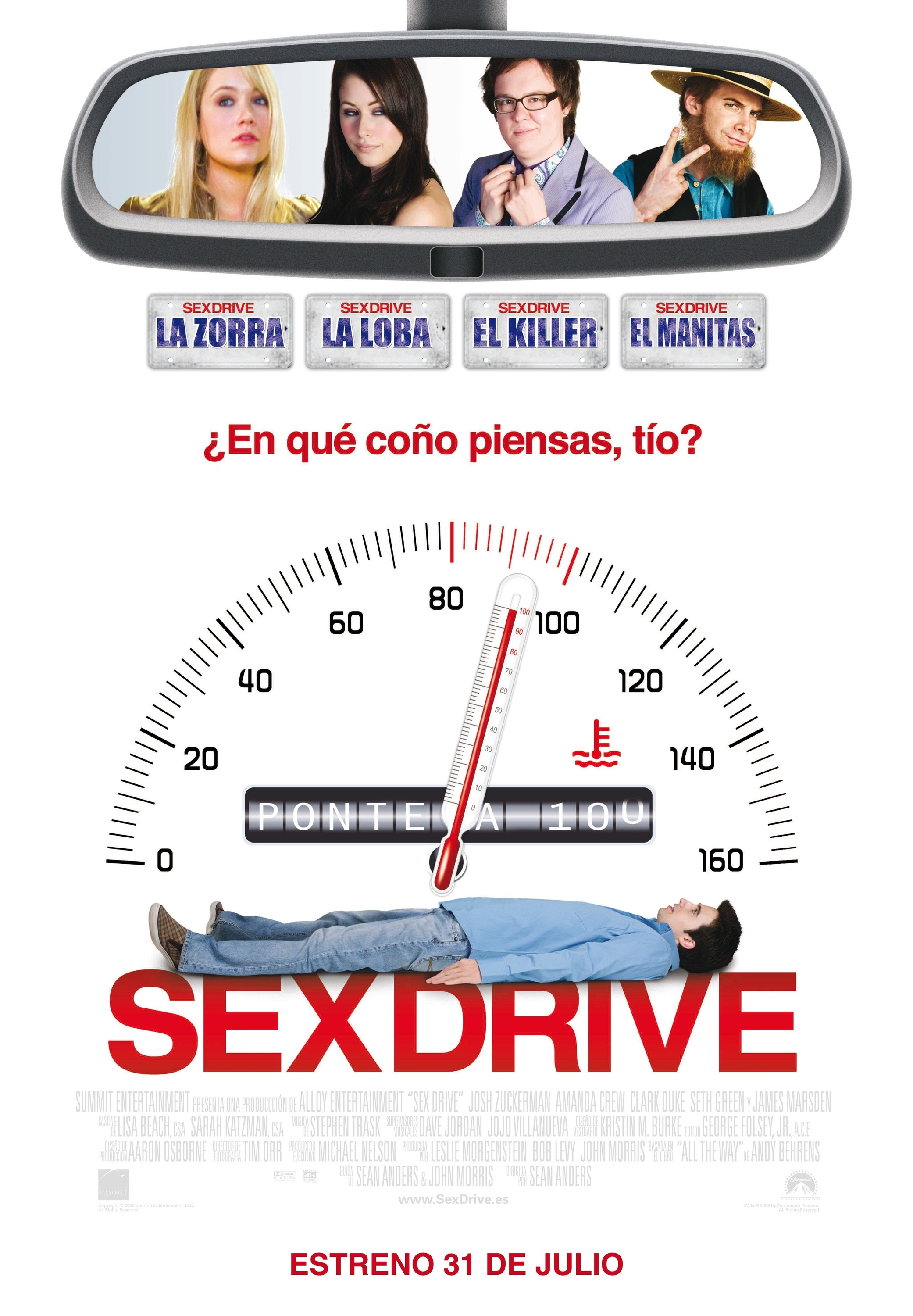 Mega Sized Movie Poster Image for Sex Drive (#5 of 6)