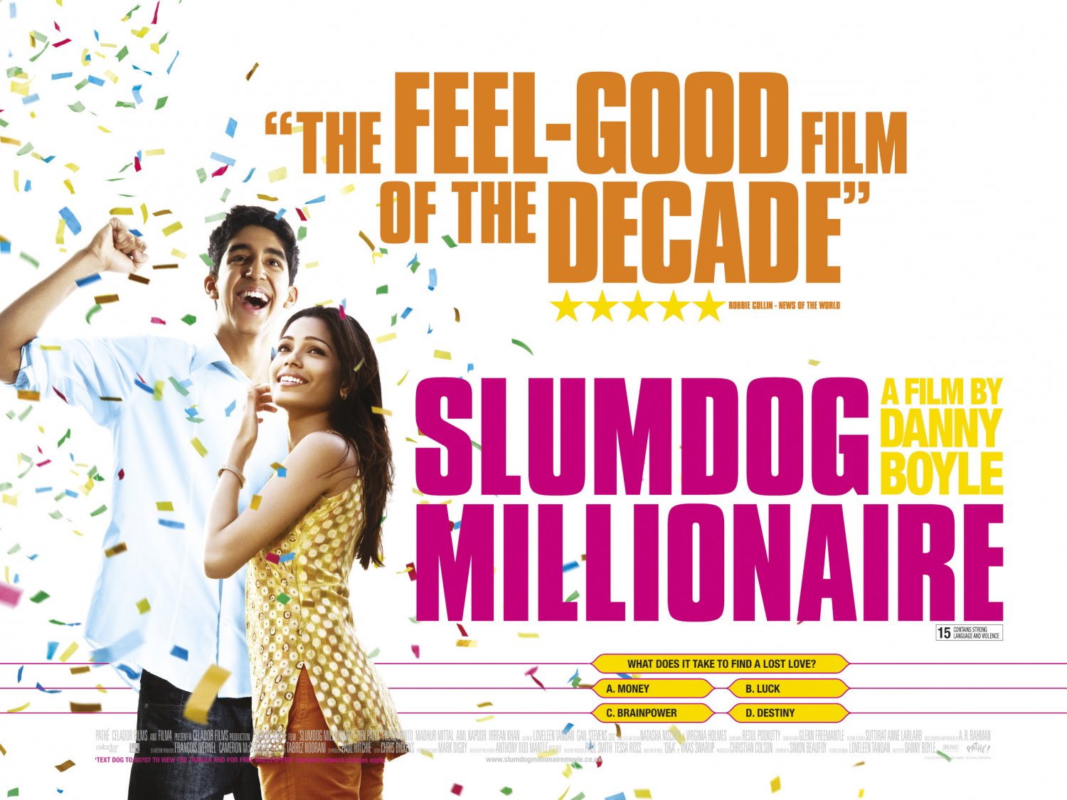 Extra Large Movie Poster Image for Slumdog Millionaire (#2 of 9)