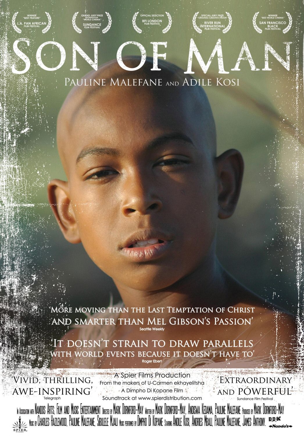Extra Large Movie Poster Image for Son of Man (#2 of 3)