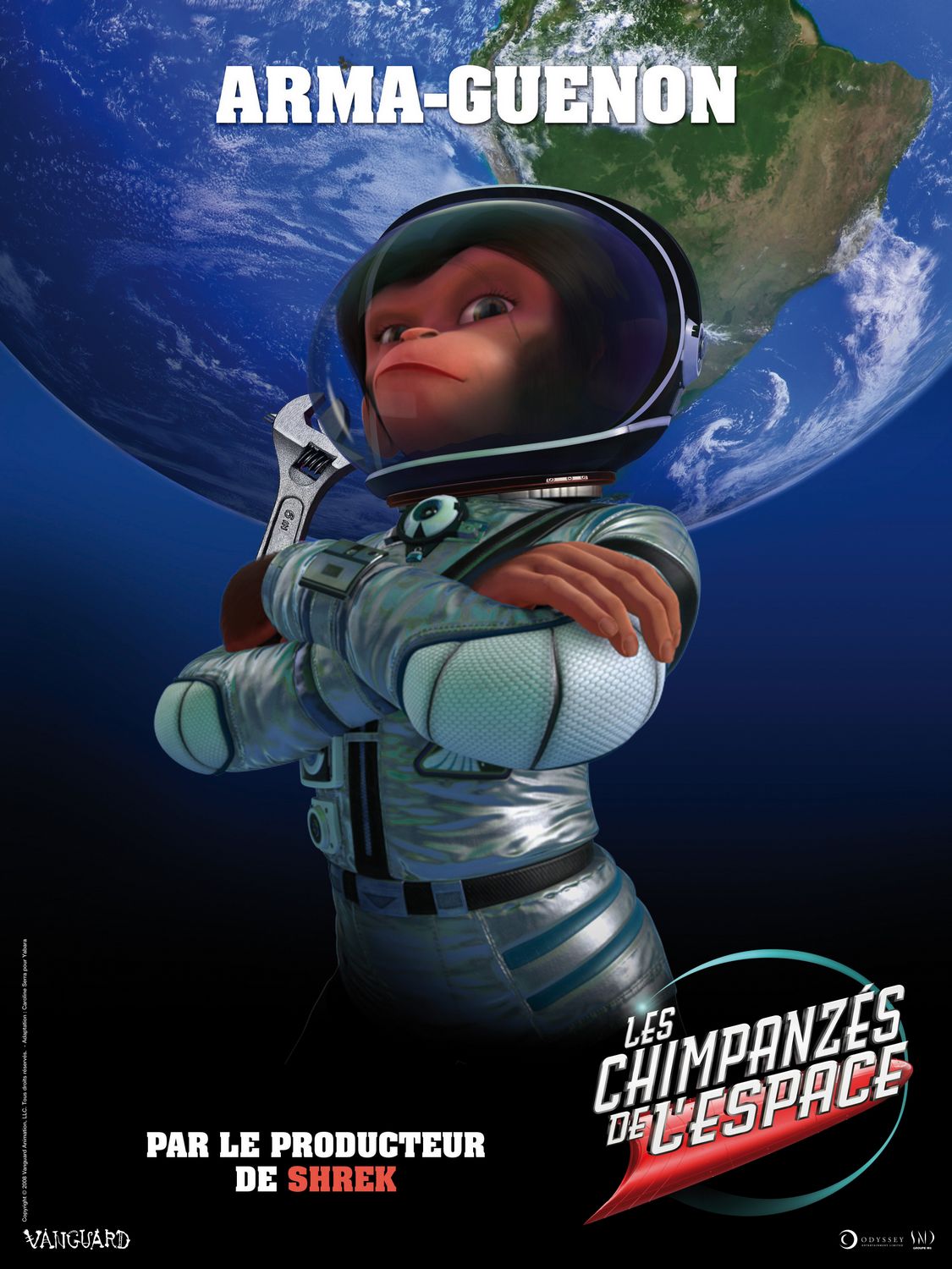 Extra Large Movie Poster Image for Space Chimps (#5 of 10)